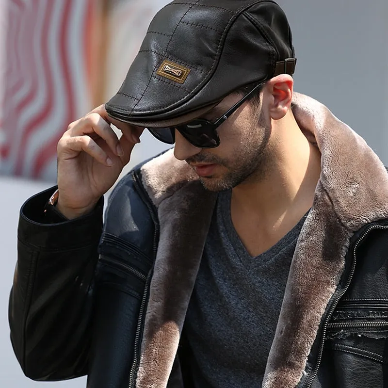 21 Types Men Berets 2021 Spring Autumn Winter Windproof Street Newsboy Beret Hat Retro England Hat Men Hats Peaked Painter Caps