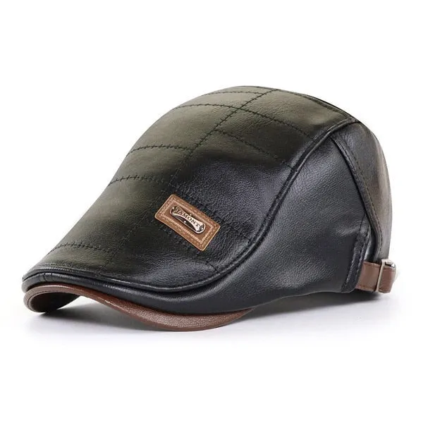 21 Types Men Berets 2021 Spring Autumn Winter Windproof Street Newsboy Beret Hat Retro England Hat Men Hats Peaked Painter Caps