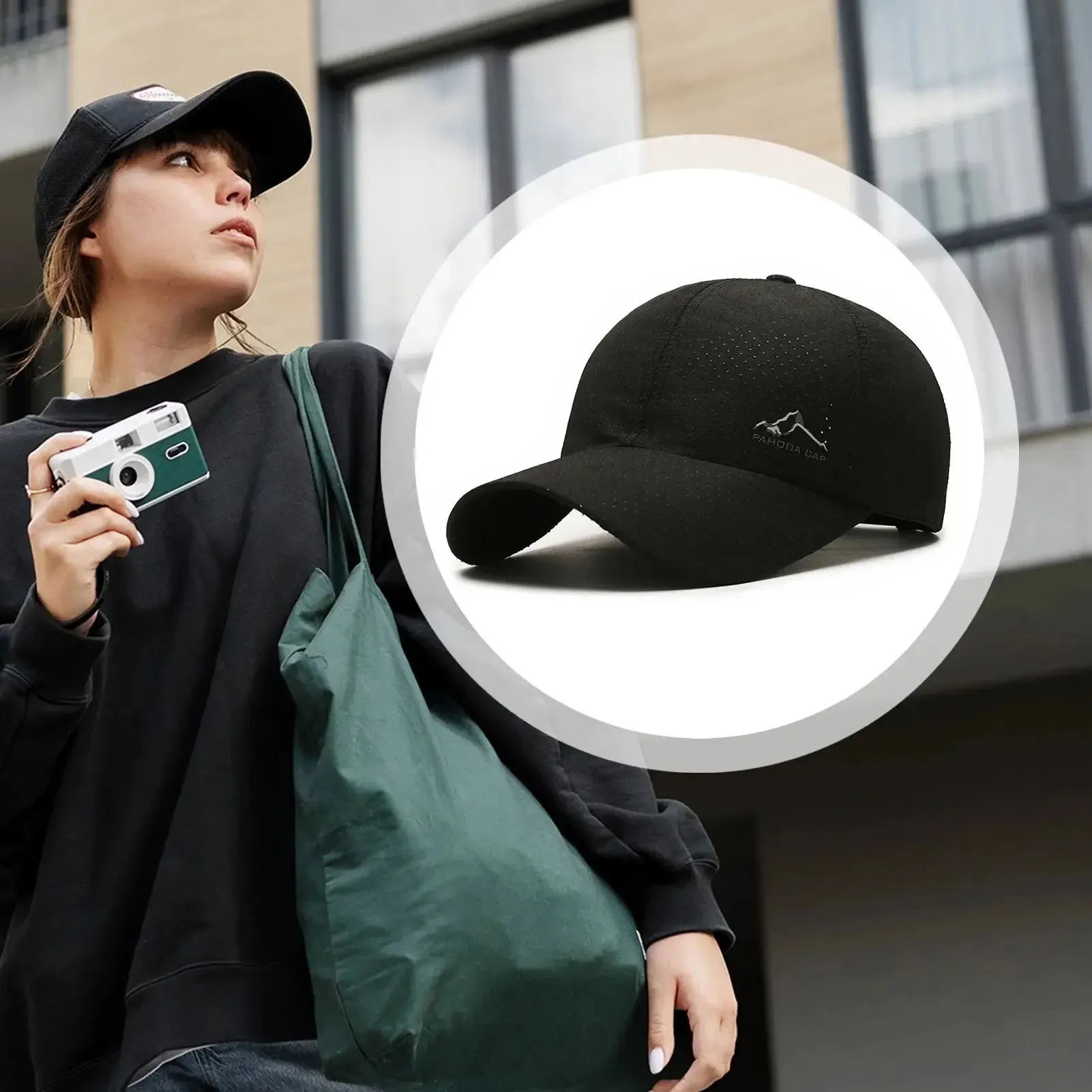 2PCS unisex trucker baseball caps, breathable and comfortable casual hats for outdoor activities