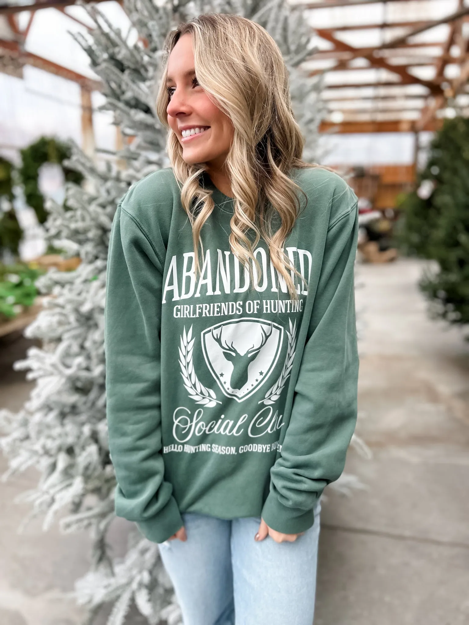 Abandoned Hunting Girlfriends Crew- Alpine