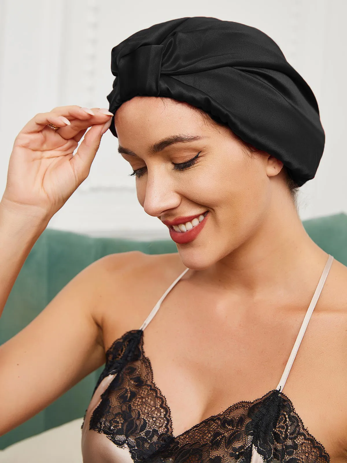 Adira - Comfort Stretch Satin Woman's Night Turban