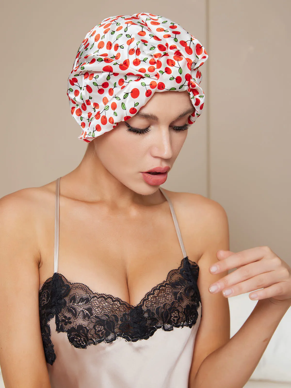 Adira - Comfort Stretch Satin Woman's Night Turban