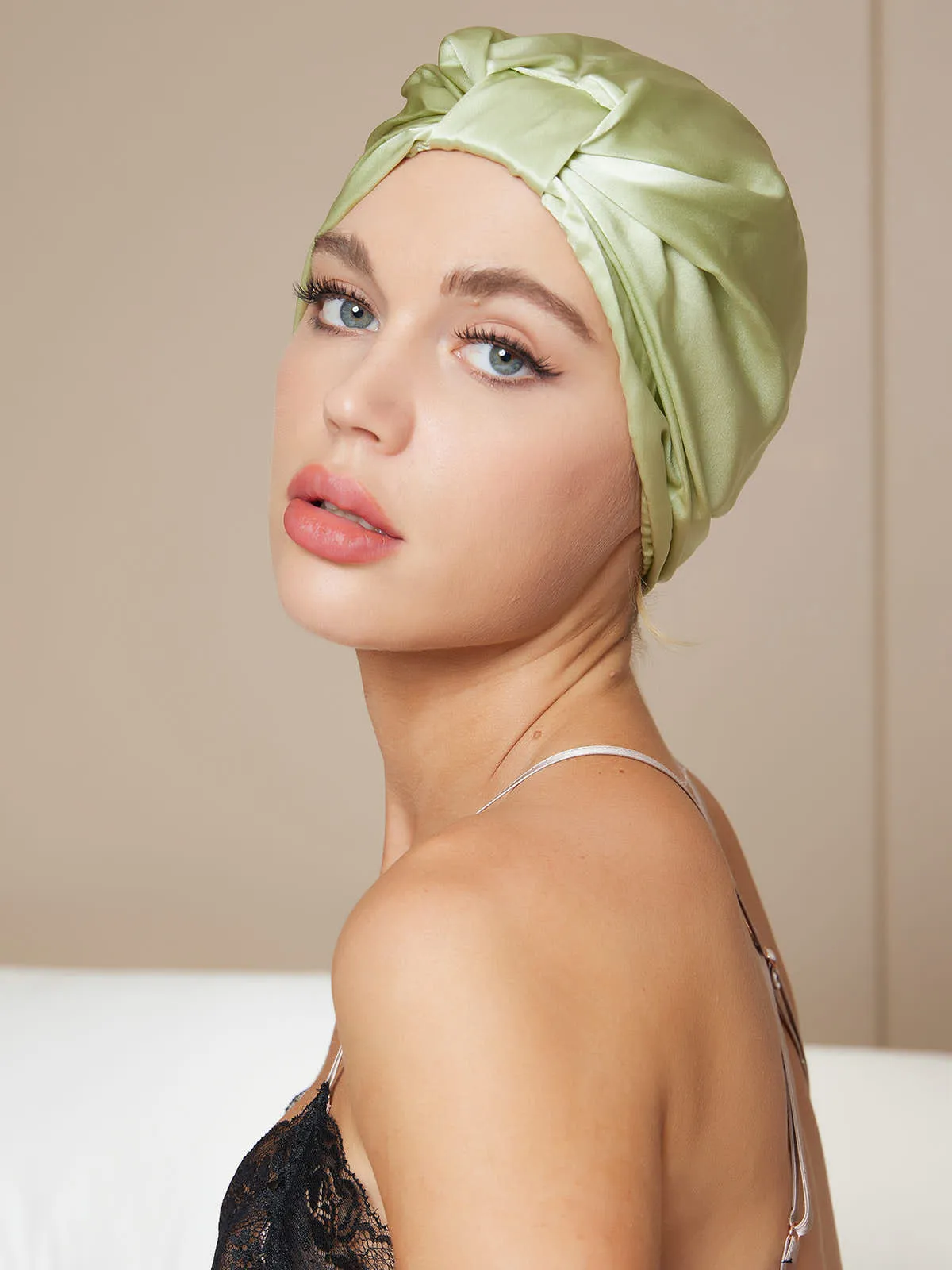Adira - Comfort Stretch Satin Woman's Night Turban