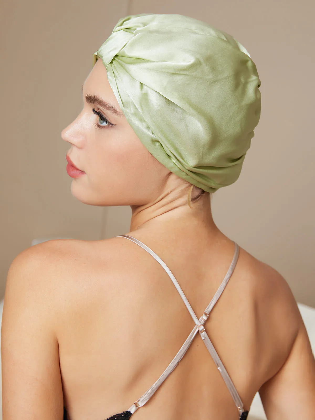 Adira - Comfort Stretch Satin Woman's Night Turban