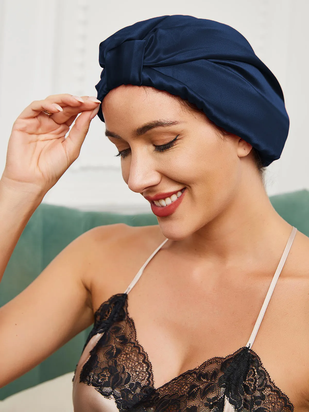 Adira - Comfort Stretch Satin Woman's Night Turban