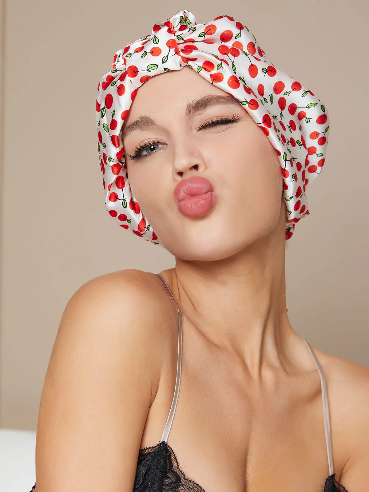 Adira - Comfort Stretch Satin Woman's Night Turban
