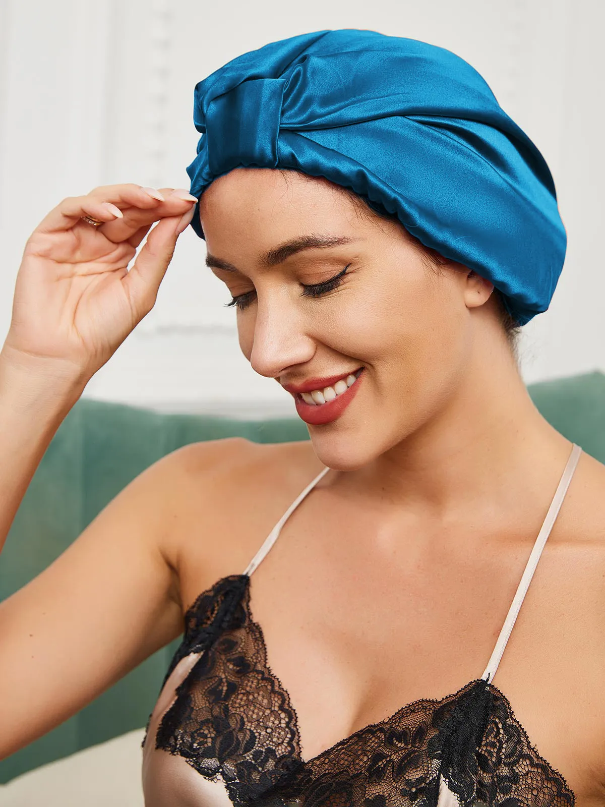Adira - Comfort Stretch Satin Woman's Night Turban