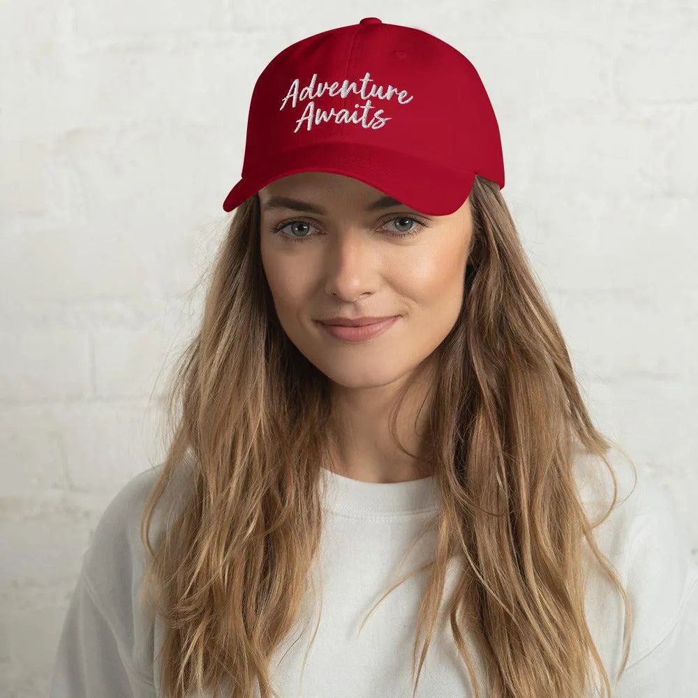 Adventure Awaits Dad Hat