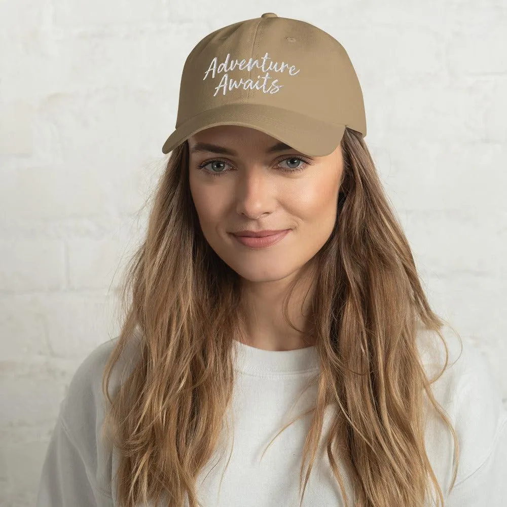 Adventure Awaits Dad Hat