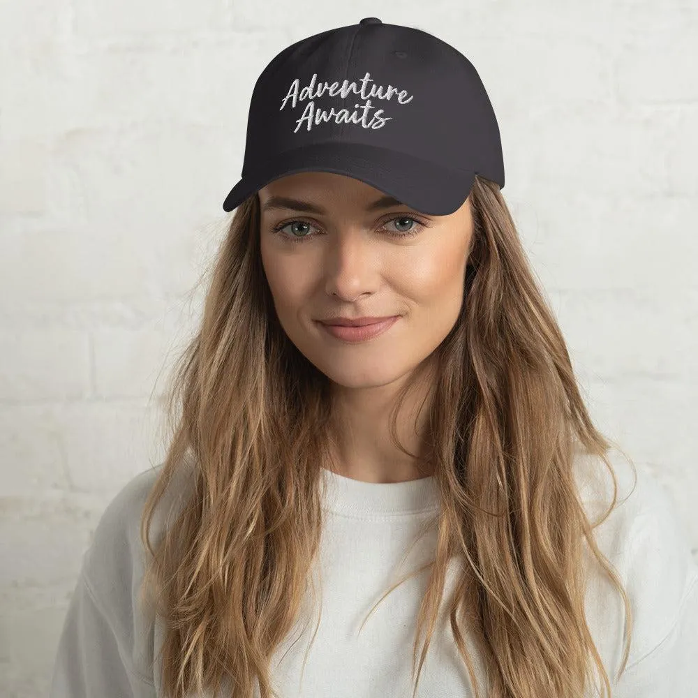 Adventure Awaits Dad Hat