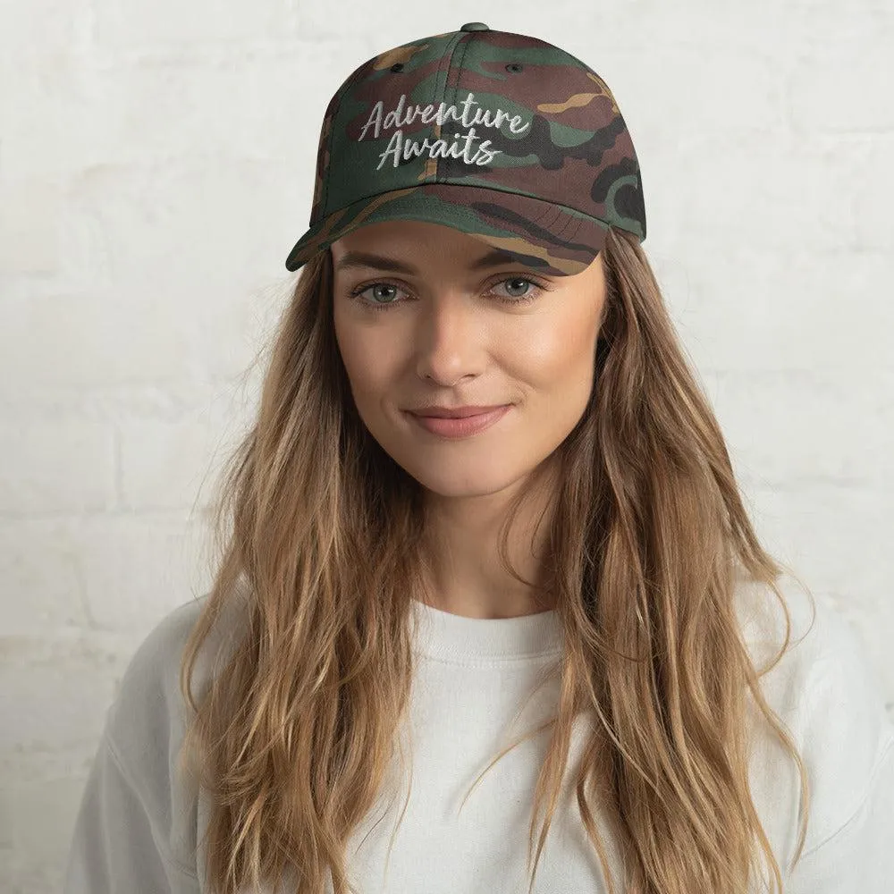 Adventure Awaits Dad Hat