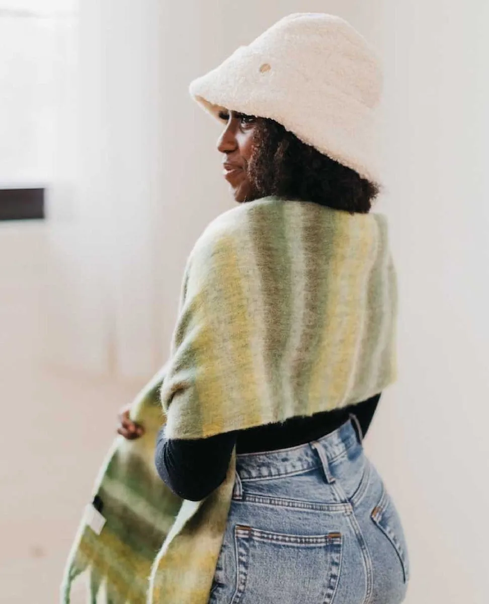 Adventure Ombre Scarf Green
