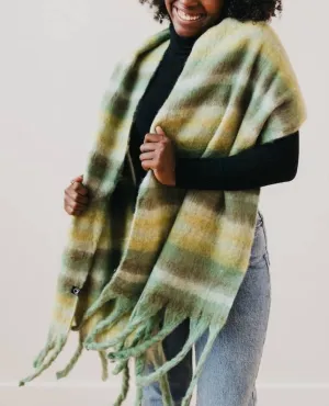 Adventure Ombre Scarf Green