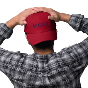 Aligned Dad Hat (Navy Stitch)