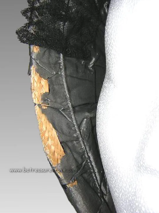 Antique Spoon Bonnet - Circa 1860 - Civil War Era