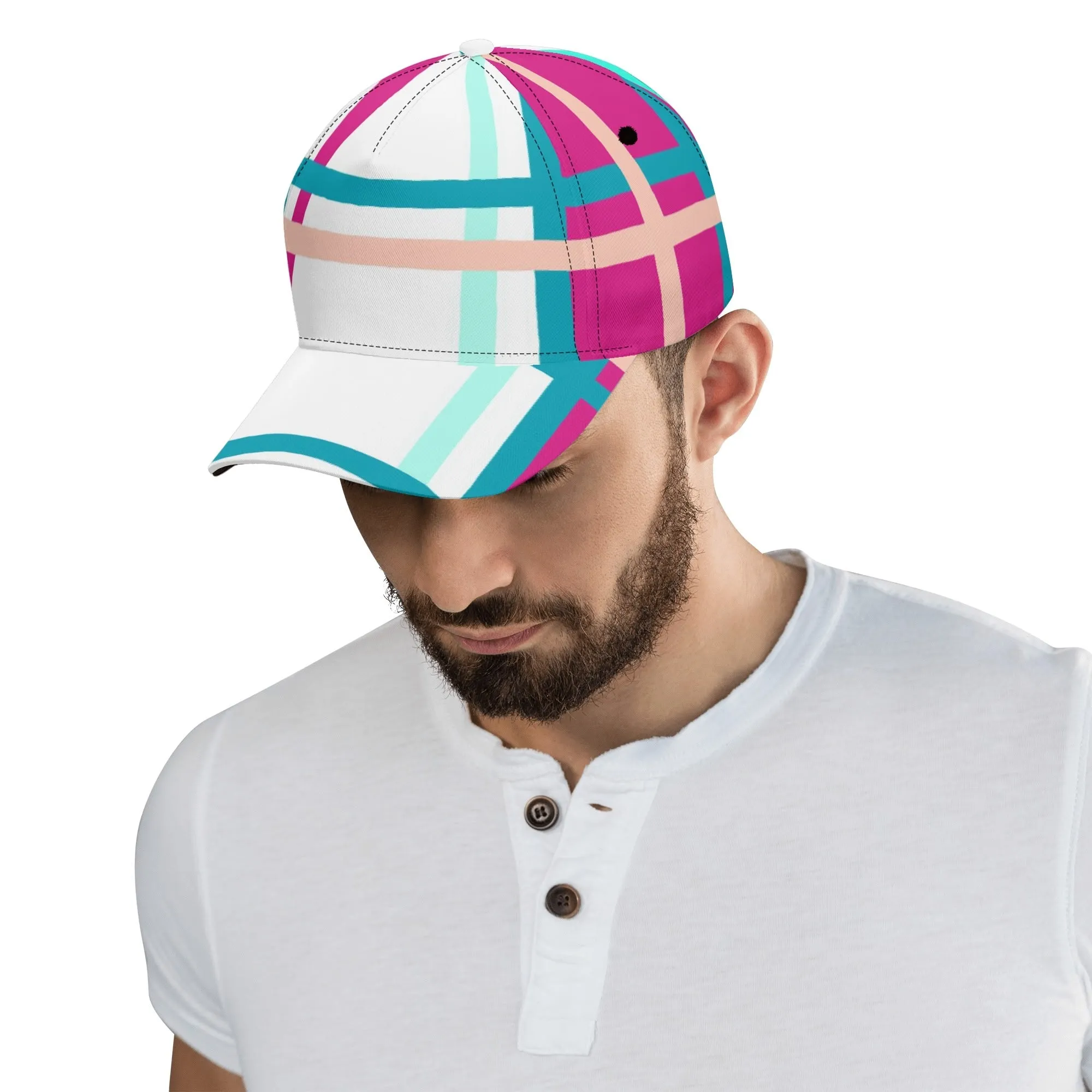 'Ascog Bay, Bute' Happy Tartan® Baseball Cap