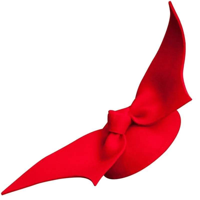 Australia Wool Pillbox Wedding Fascinator Bow knot Lady Vintage Felt Cocktail Party Fedoras Hats