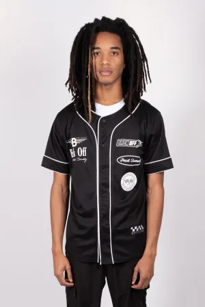 Back Off Mesh Baseball Jersey