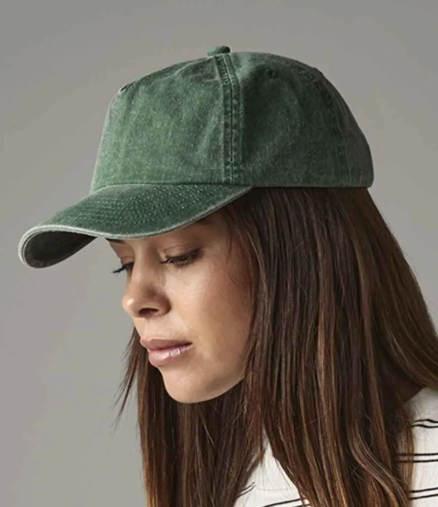 Beechfield Relaxed 5 Panel Vintage Cap