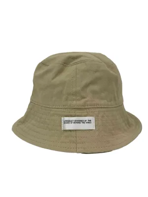 Beige Bucket Hat