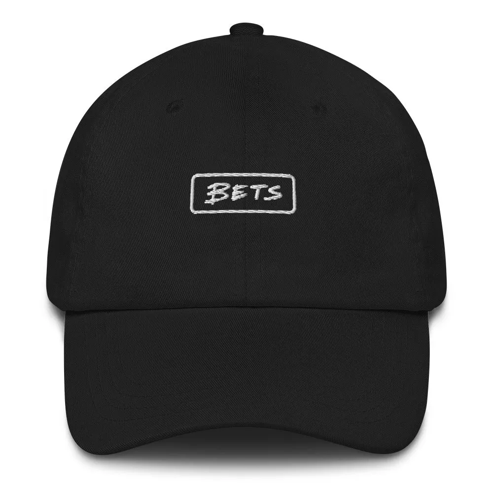 Bets White Logo Hat