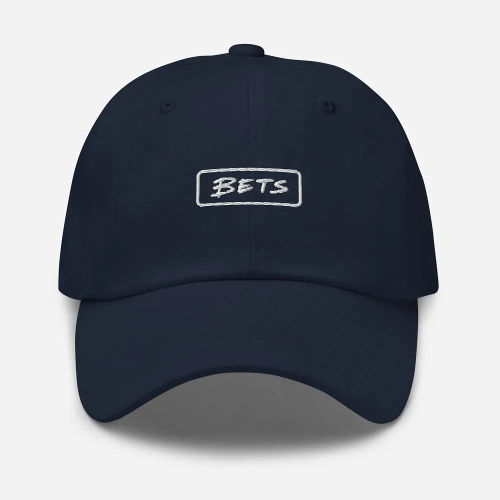 Bets White Logo Hat
