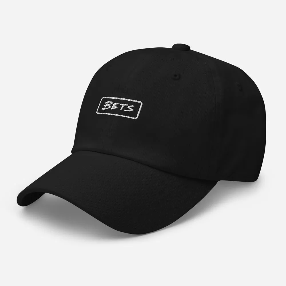 Bets White Logo Hat