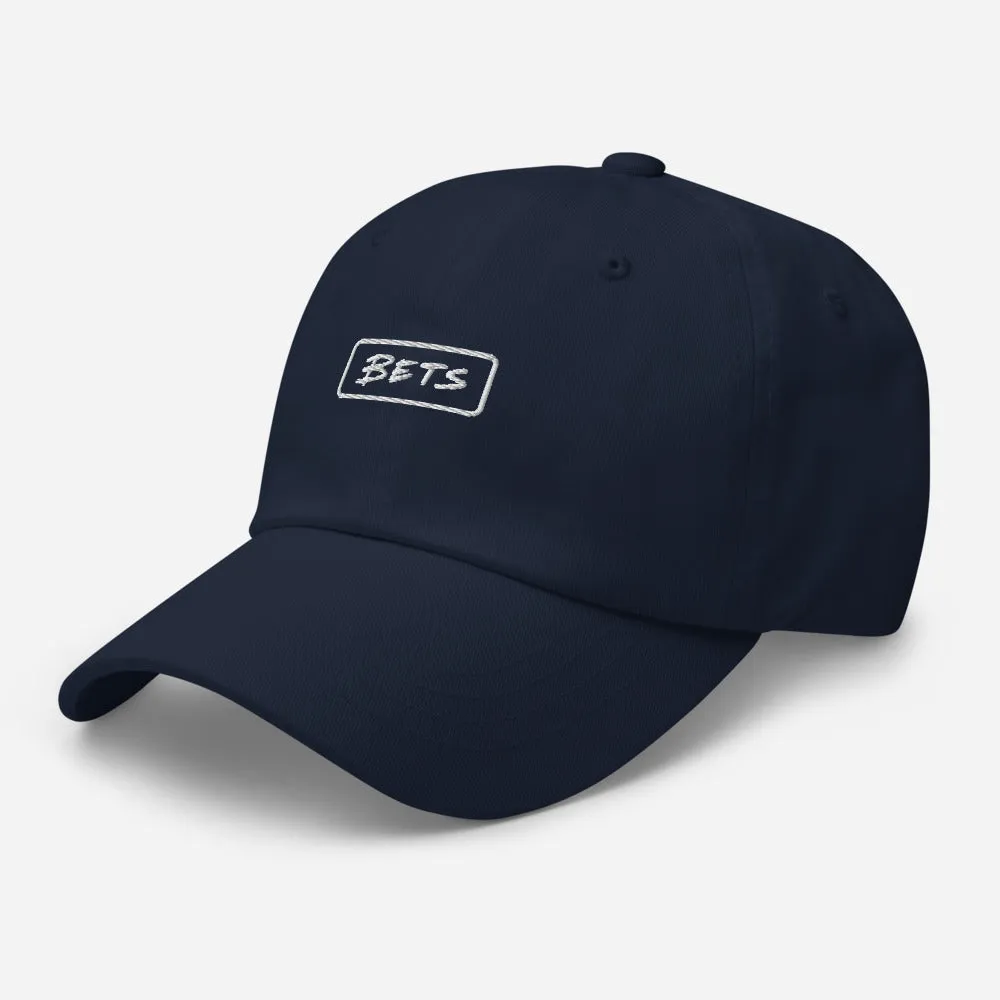 Bets White Logo Hat