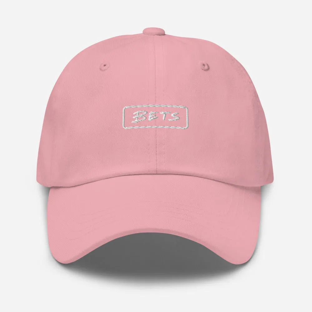 Bets White Logo Hat
