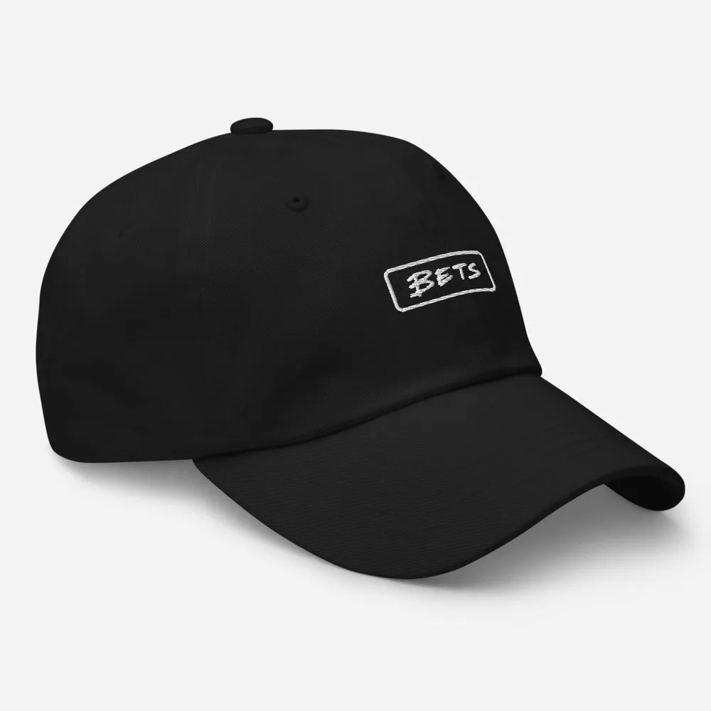 Bets White Logo Hat