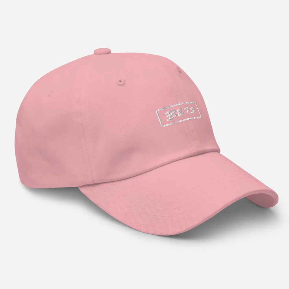 Bets White Logo Hat