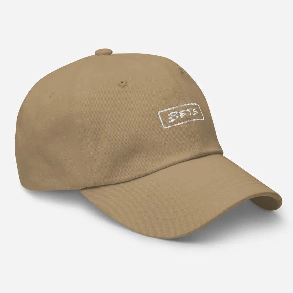 Bets White Logo Hat