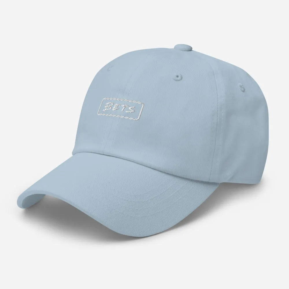 Bets White Logo Hat