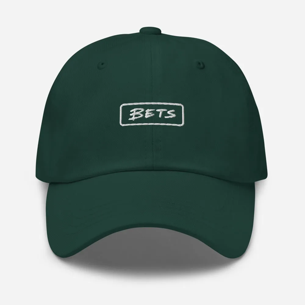 Bets White Logo Hat