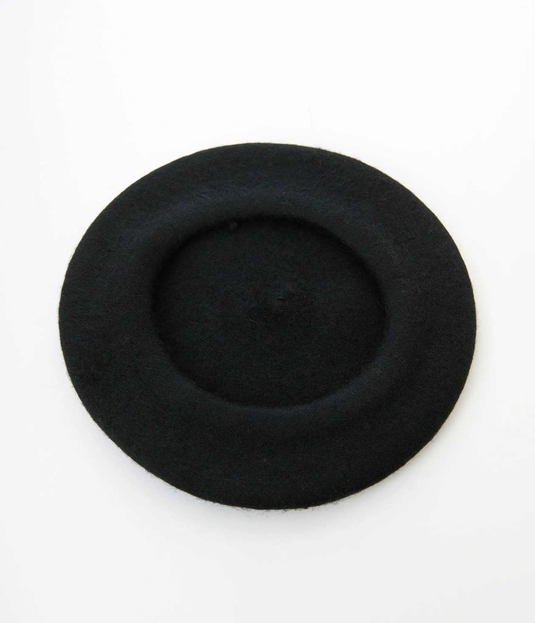 Black Classic Vintage Parisian Beret