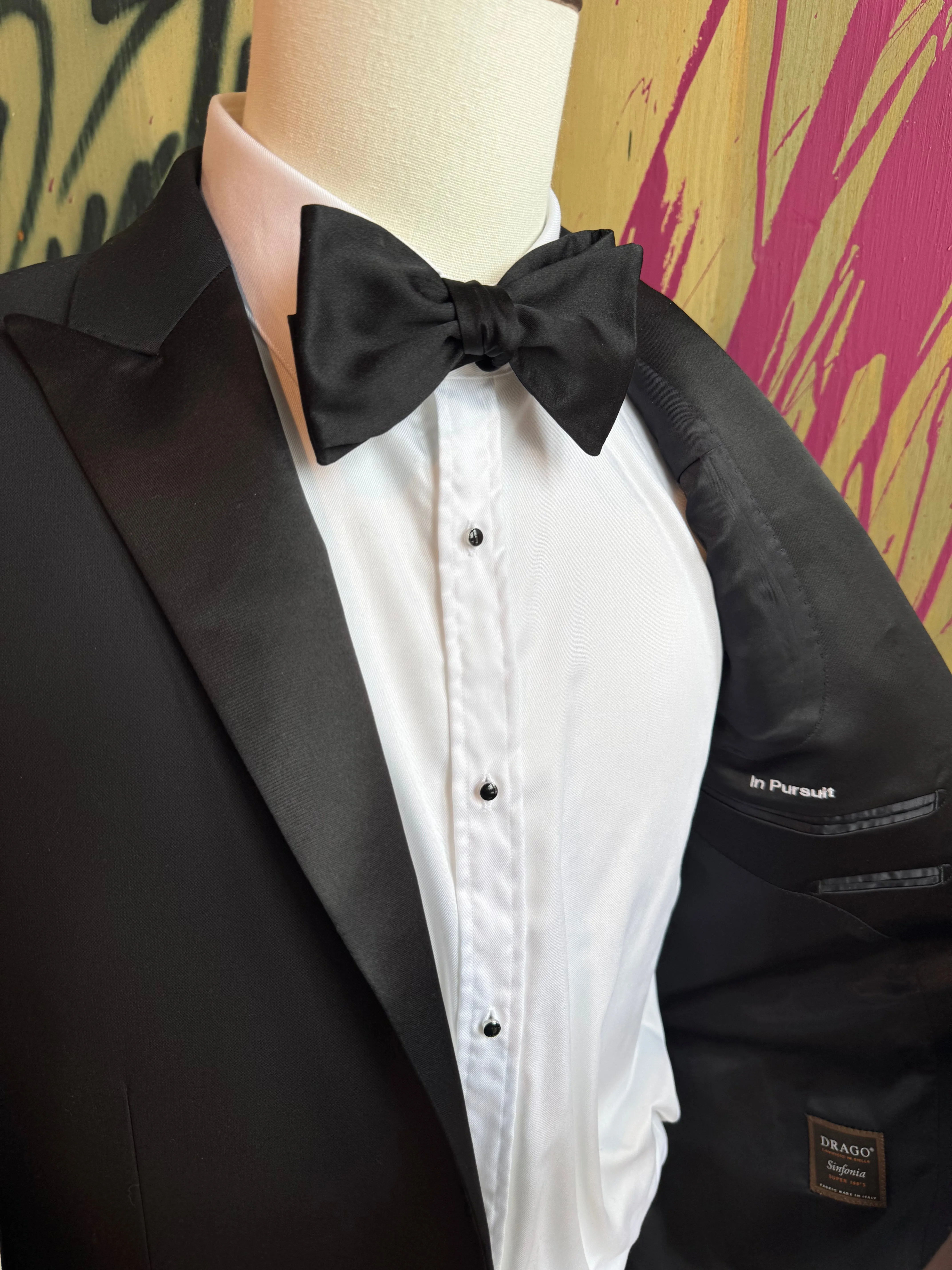 Black Premium Italian Peak Tuxedo