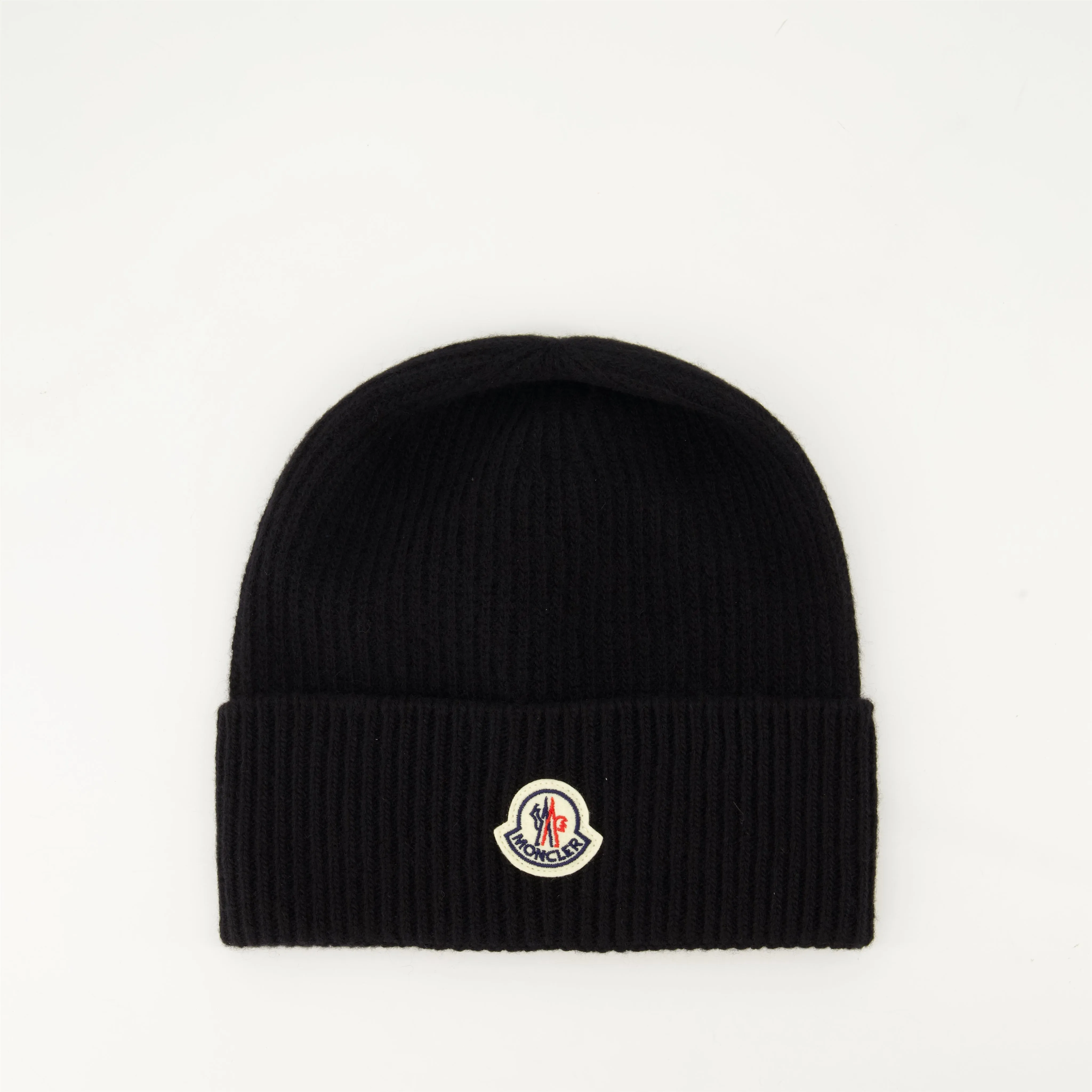 Black Wool and Cashmere Beanie