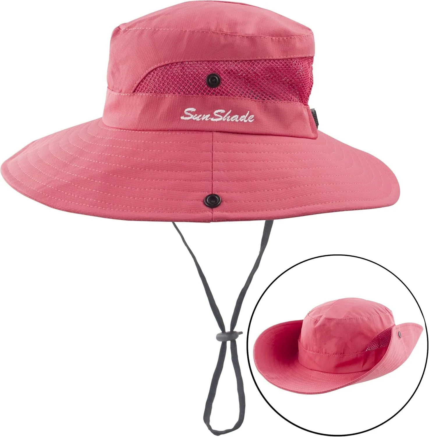 Breathable UV Protection Ponytail Sun Hat – Perfect for Beach Days, Trips & Outdoor Fun