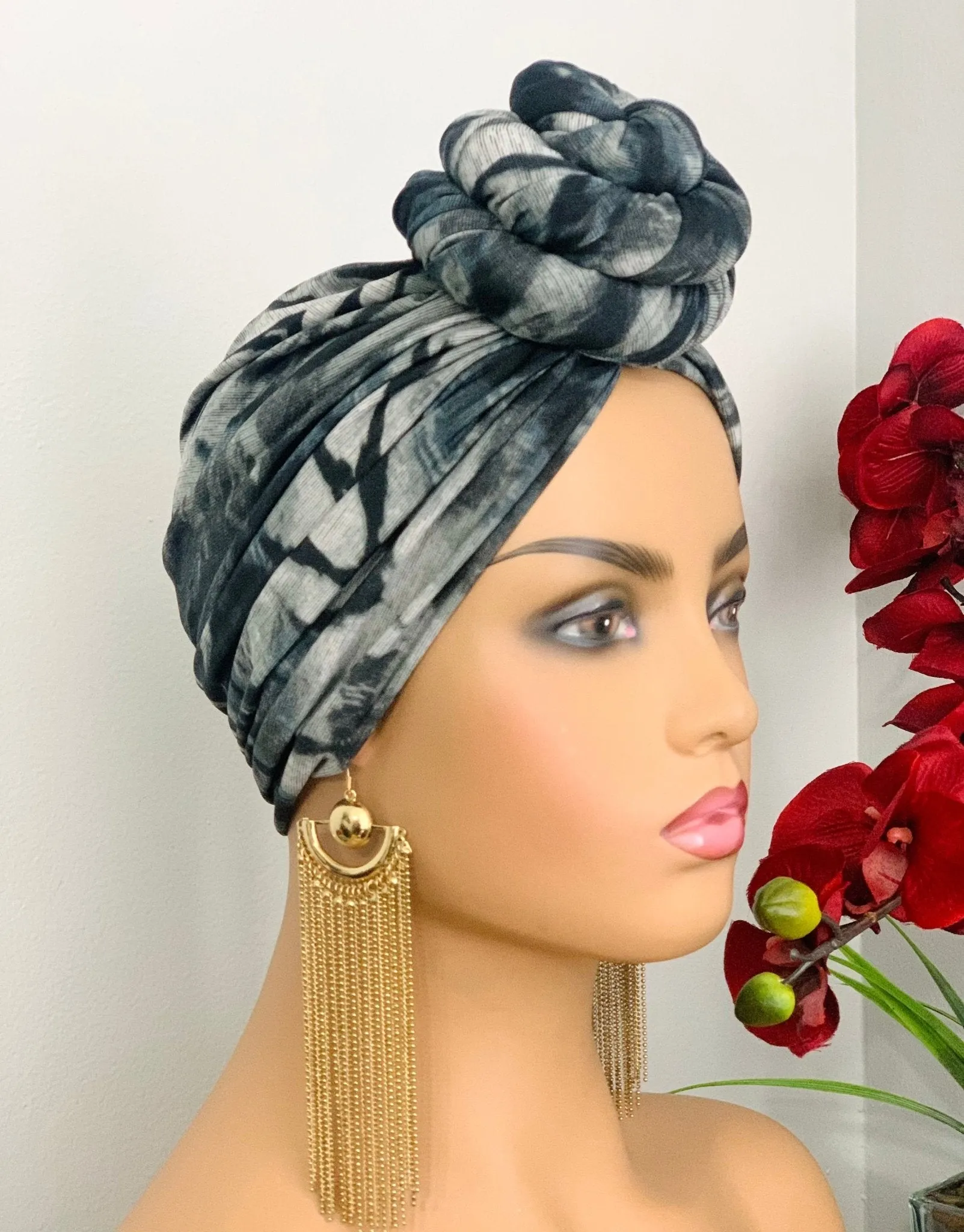 Brooke Pre-tied Headwrap