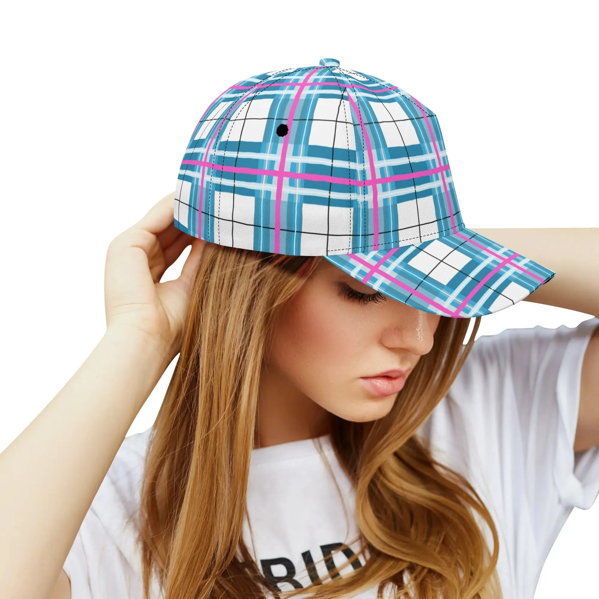 ✨'Bute Sky' Happy Tartan® Baseball Cap✨