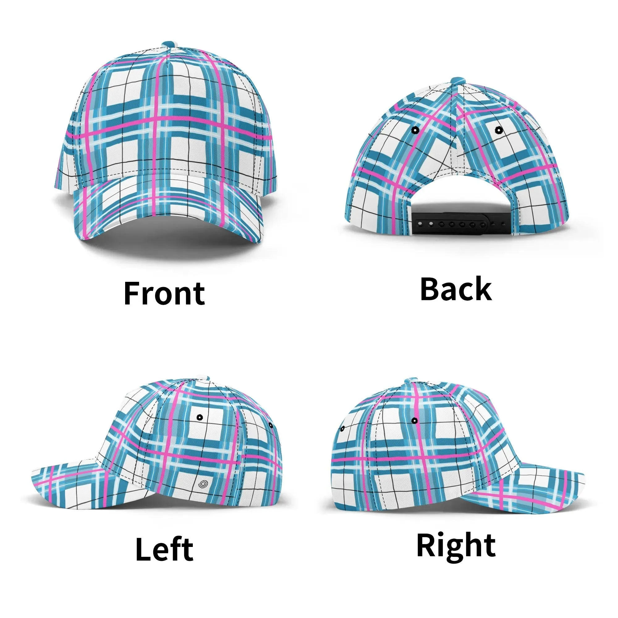 ✨'Bute Sky' Happy Tartan® Baseball Cap✨