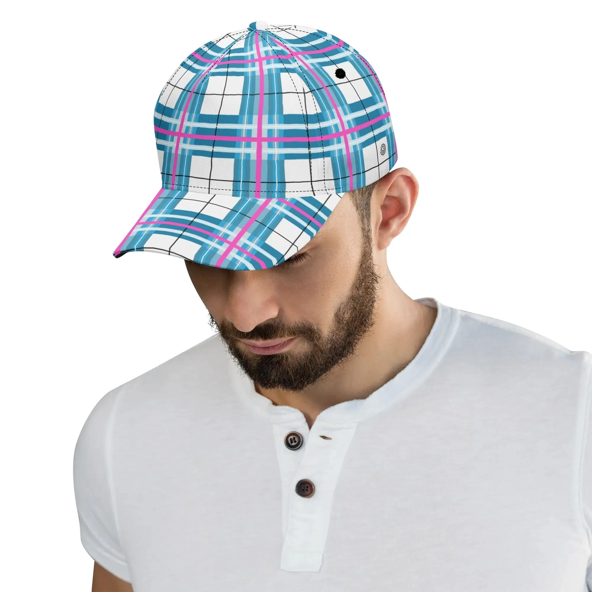 ✨'Bute Sky' Happy Tartan® Baseball Cap✨