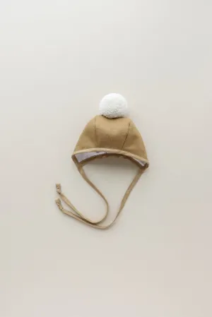 Camel Pom Bonnet