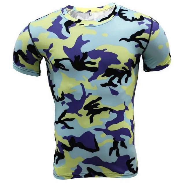 Camouflage Breathable Tactical T-Shirt