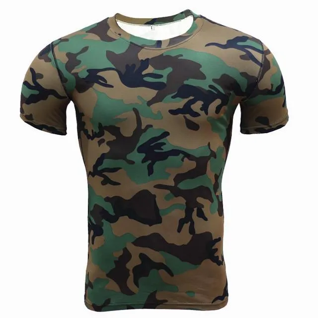 Camouflage Breathable Tactical T-Shirt