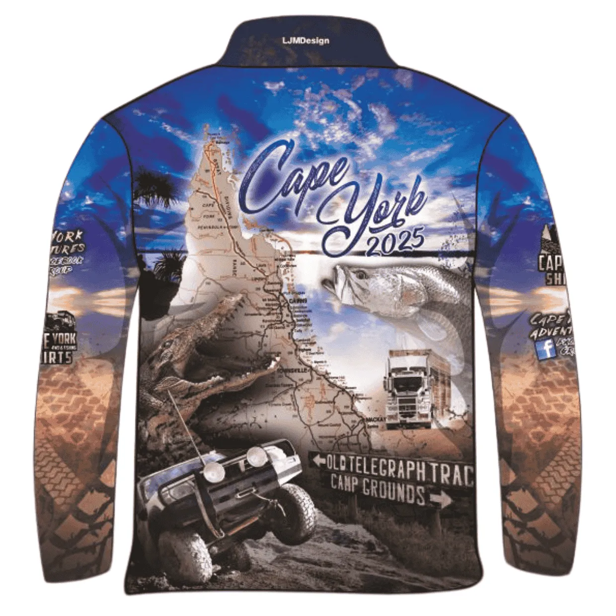 Cape York | Complete Cape York Blue Fishing Shirt (2025) ★Pre-Order★