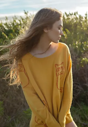 Catnip   Seaweed Catmermaid Cashmere Sweater