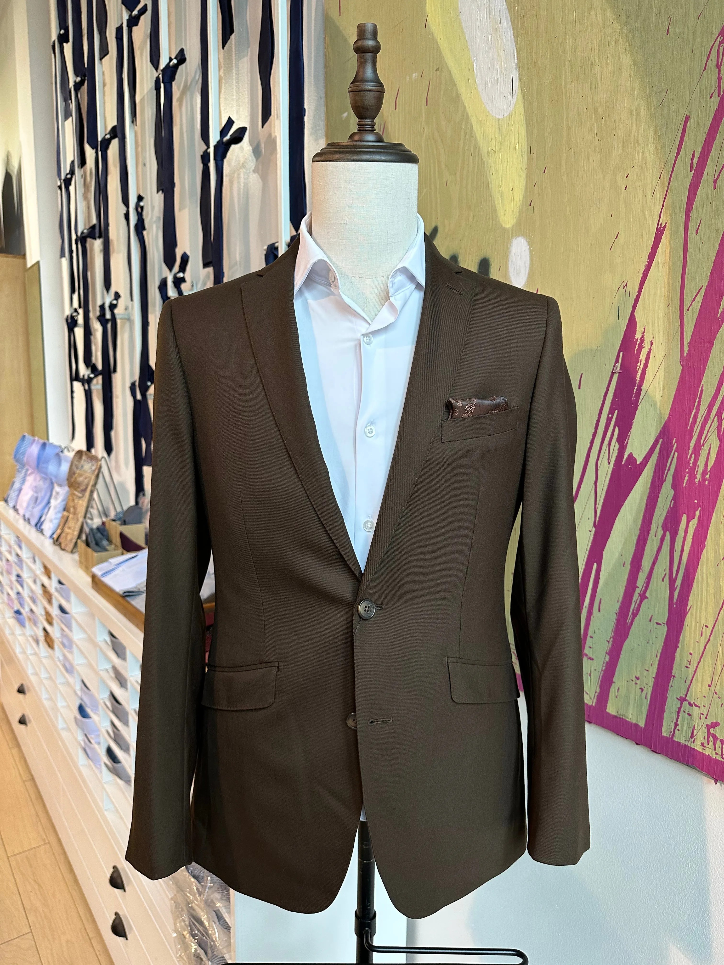 Chocolate Brown Premium Suit