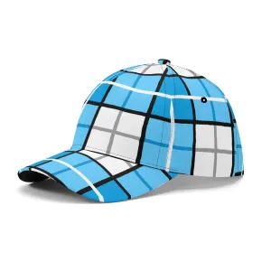 'Clyde Sky Blue' Happy Tartan® Baseball Cap
