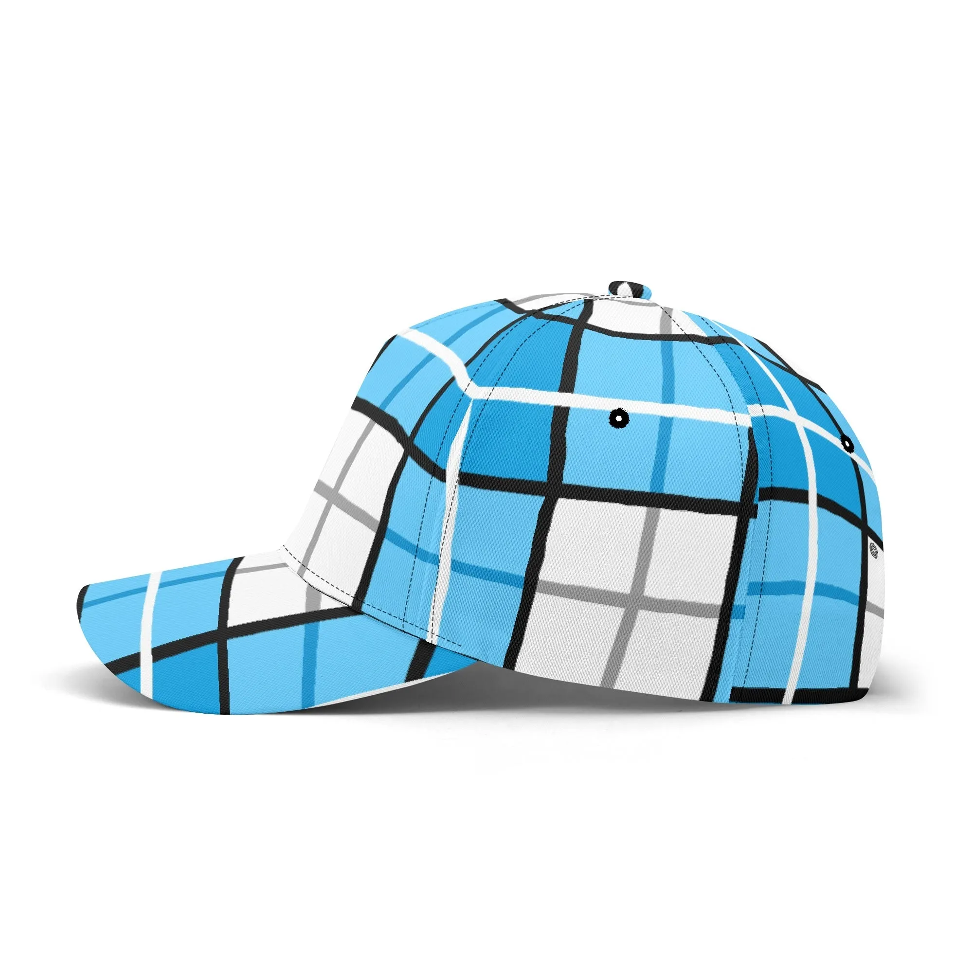 'Clyde Sky Blue' Happy Tartan® Baseball Cap